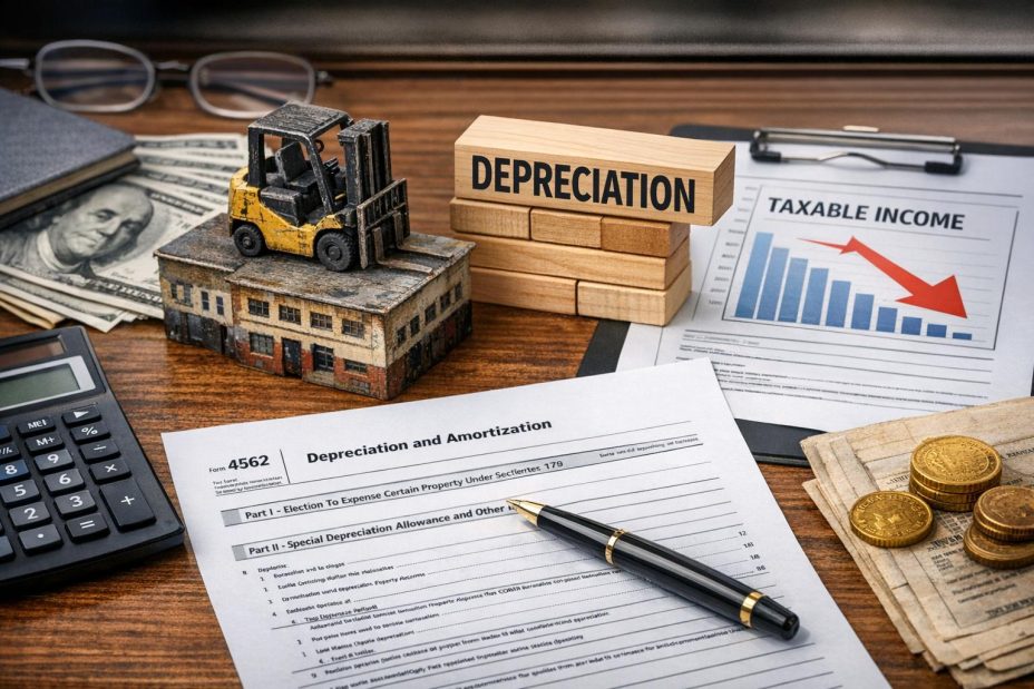 How depreciation can reduce taxable business income How depreciation can reduce taxable business income
