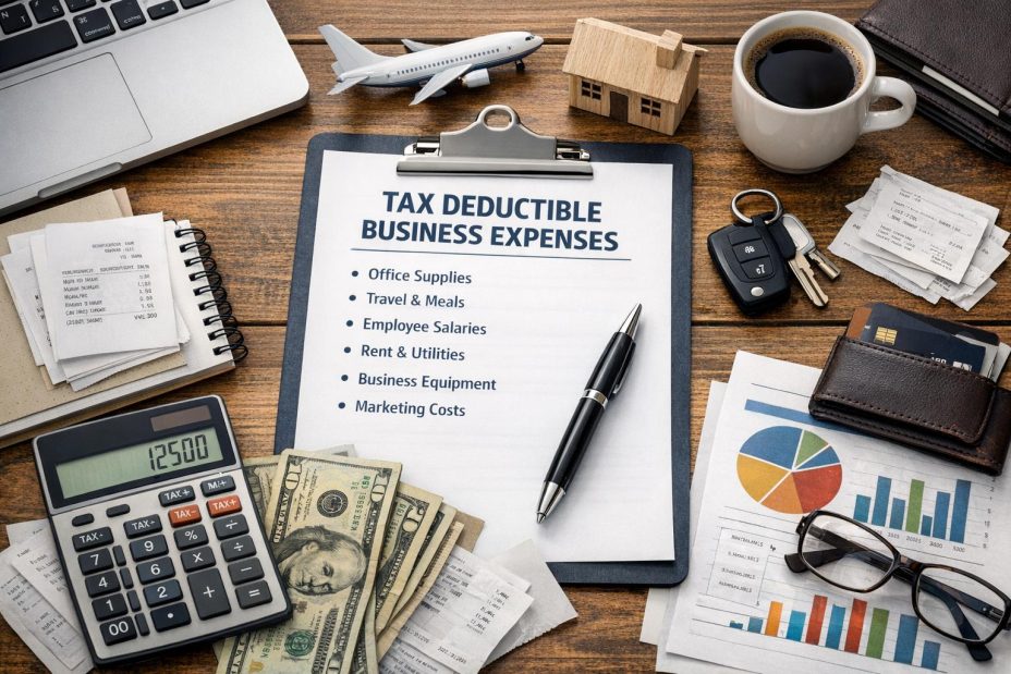 What business expenses are usually tax deductible